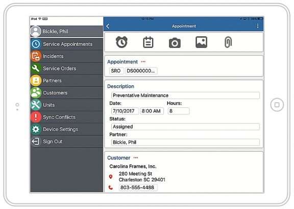 Infor SyteLine ERP System for Rental Services